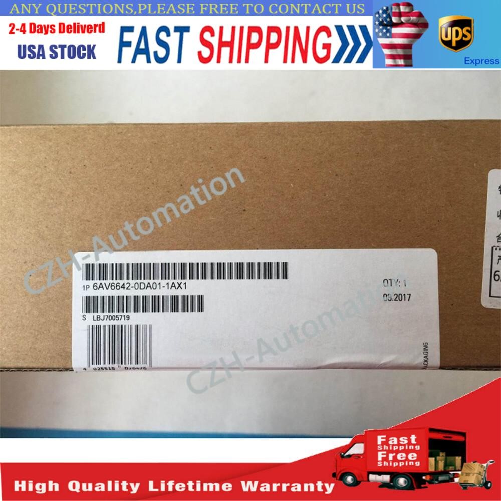 New in Box For Siemens 6AV6642-0DA01-1AX1 HMI Touch Screen 6AV6 642-0DA01-1AX1