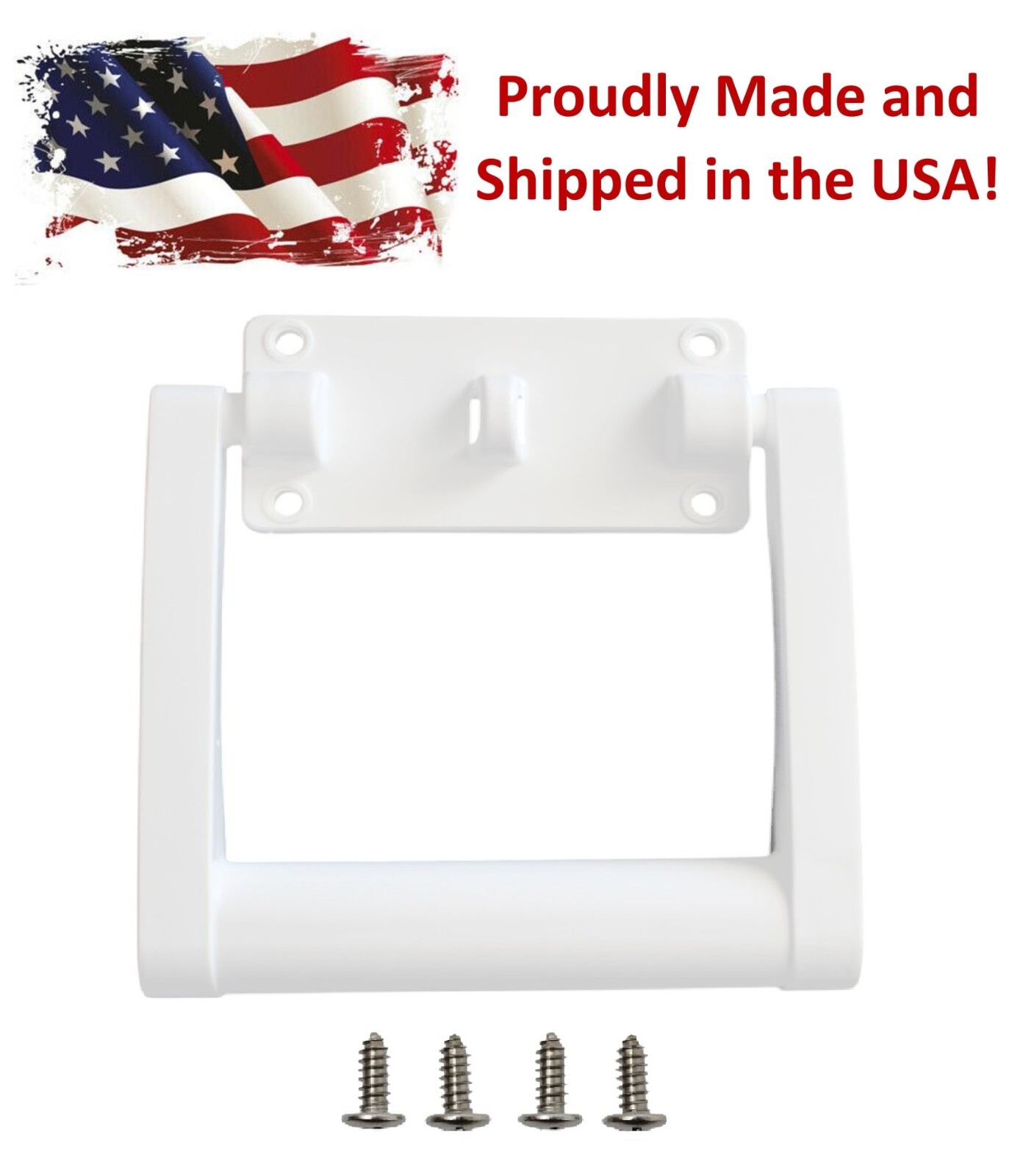 White Plastic Igloo Cooler Replacement Handles # 21025 for 90 - 100 qt Coolers