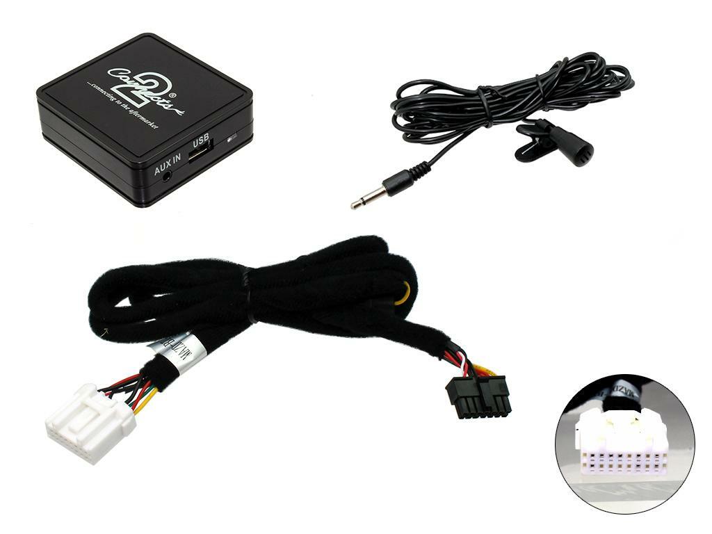 CTAMZBT001 A2DP BLUETOOTH INTERFACE HARNESS LOOM FOR RADIO FITS MAZDA RX-8