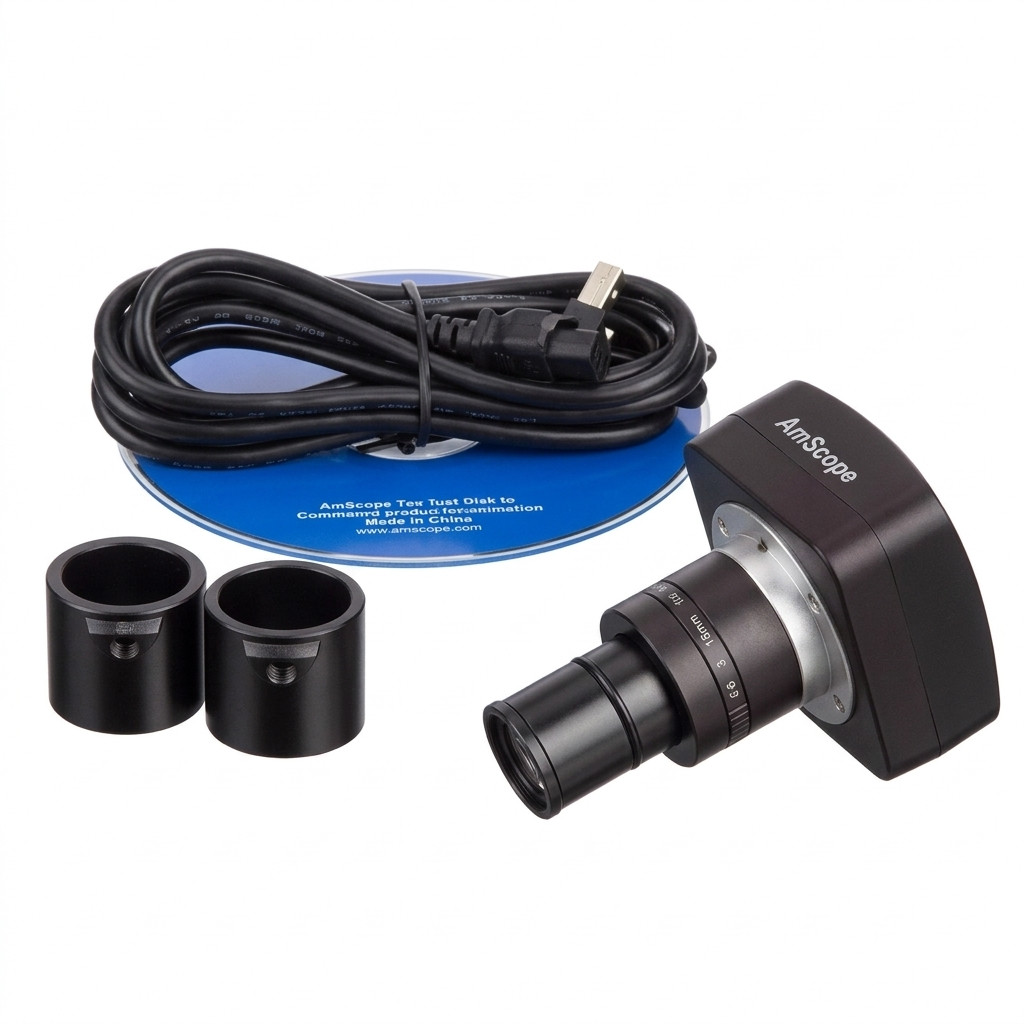 Microscope Digital Camera AmScope MU130 1.3mp Usb2 Measuring Software