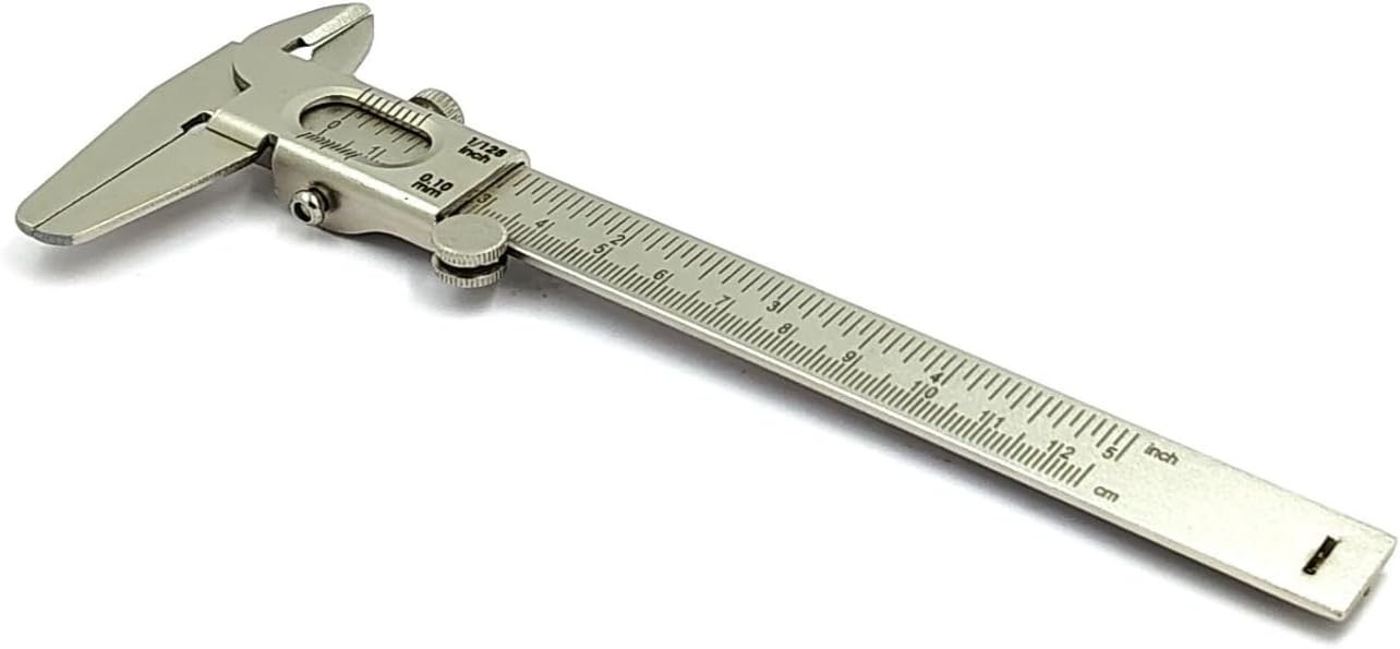 Non Digital Vernier Caliper Metric -Imperial Measuring System Tools