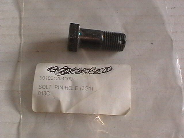 GENUINE YAMAHA M12x29 REAR ARM HEX BOLT WITH HOLE 90102-12041 XS650 XS650S 1980