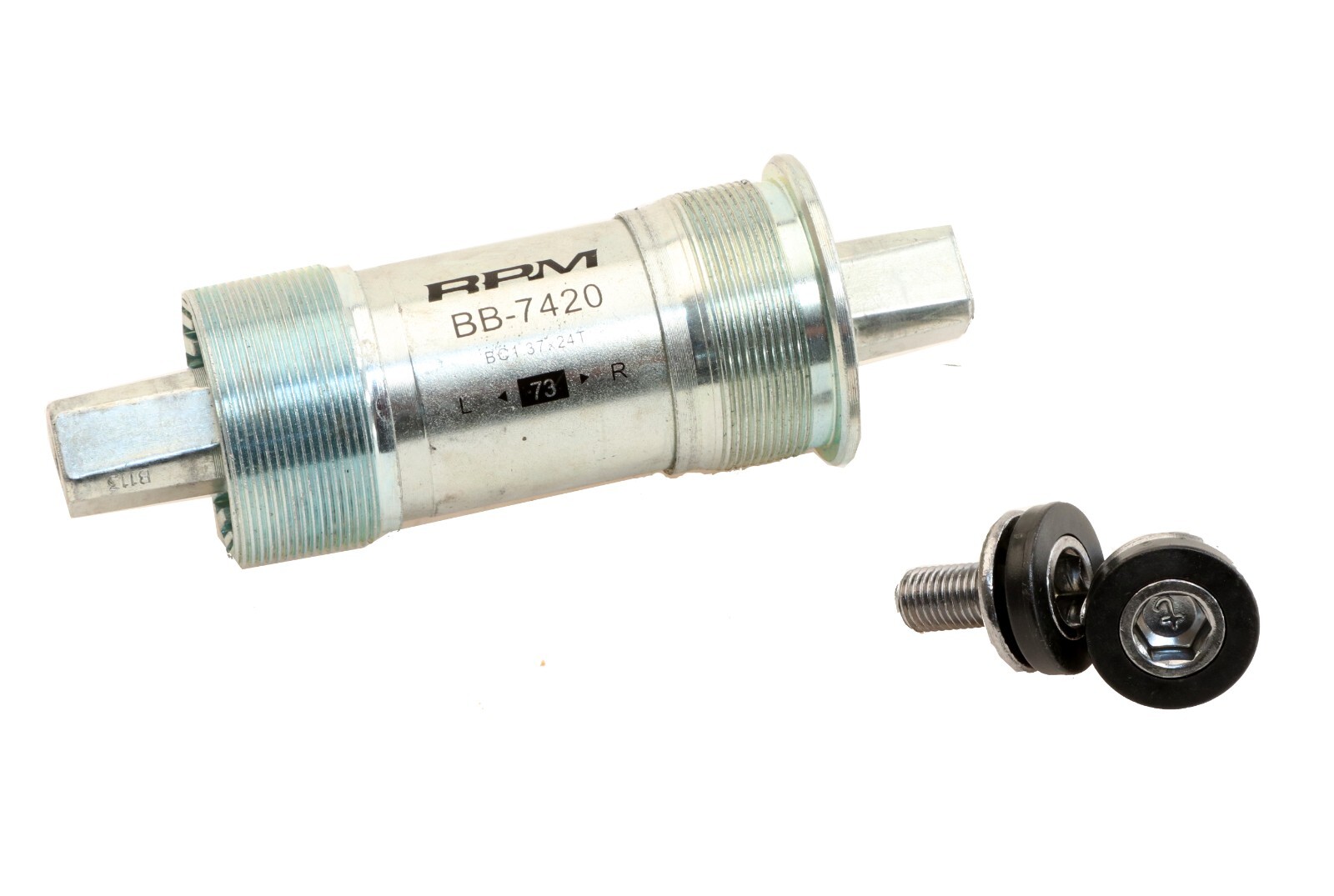 RPM Power Pro 7420 Square Taper Bottom Bracket JIS 73mm x 113mm NOS* Shelfwear