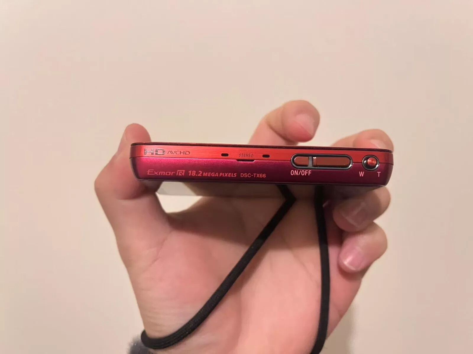 SONY Cyber-Shot DSC-TX66 Digital Camera - Red