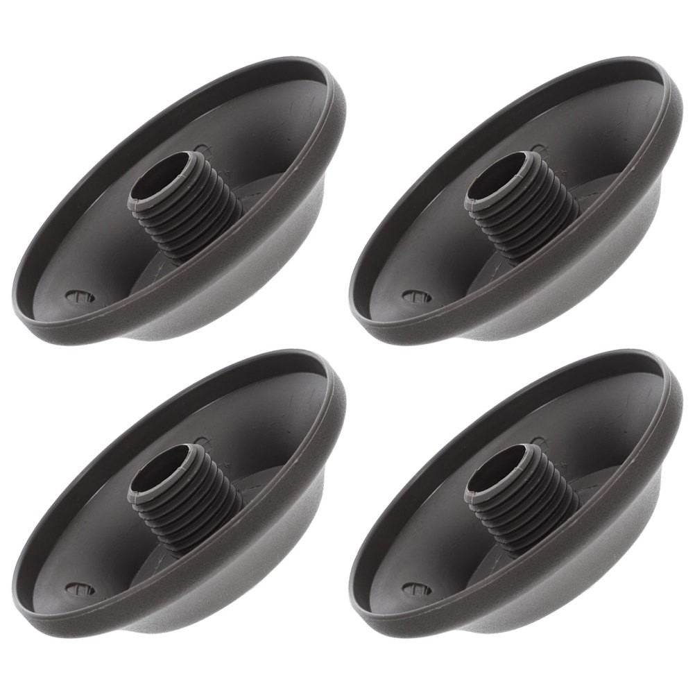 4Pcs Plastic Replacement Umbrella Tip Caps Grey for Patio Cantilever Umbrellas