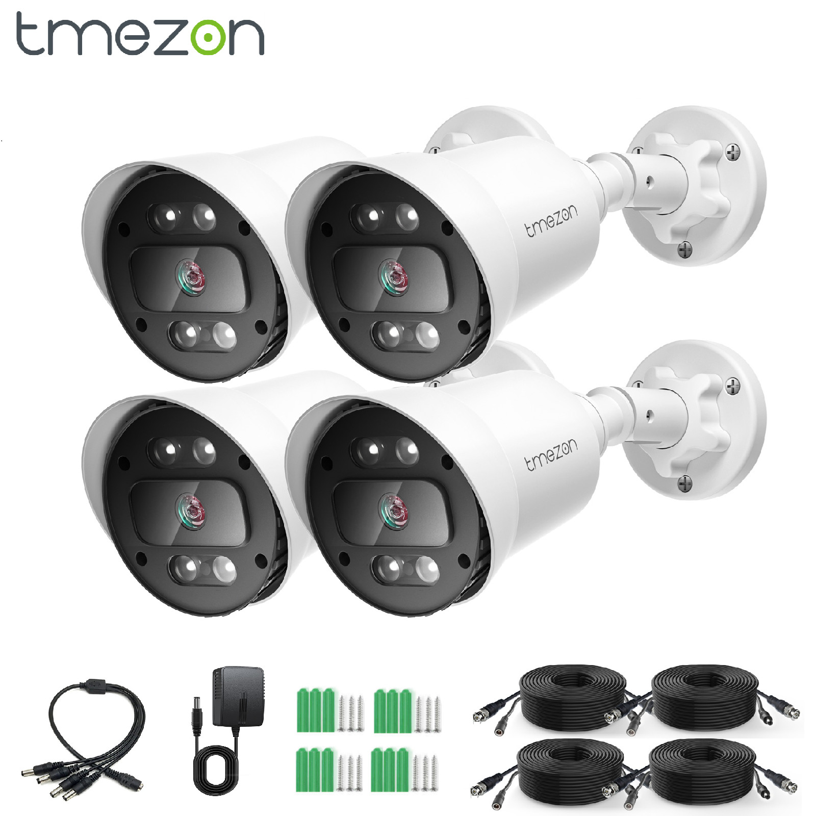 TMEZON HD 4in1 1080P Video Outdoor CCTV Home Camera 100ft EXIR Night Vision