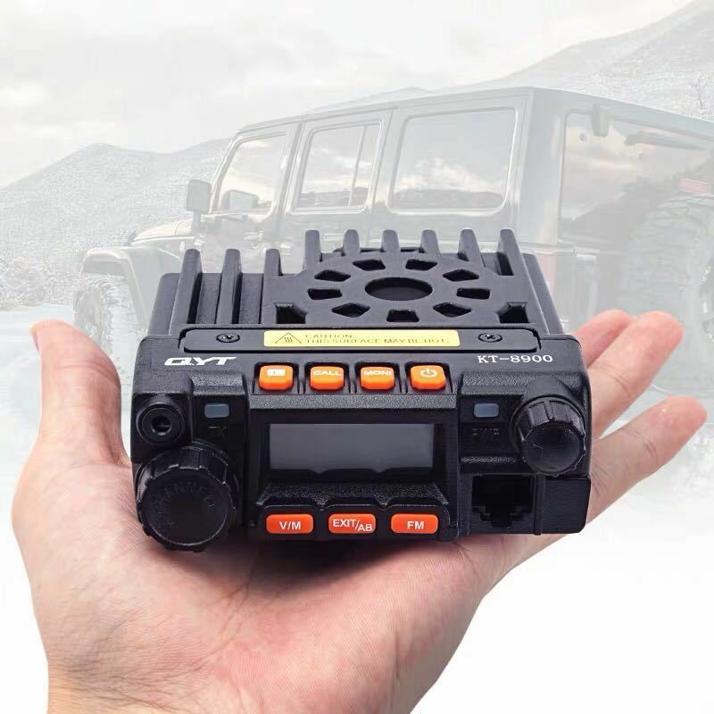 QYT KT-8900 25W Mini Car Mobile Radio Dual Band 136-174&400-480MHz 2 Way Radio