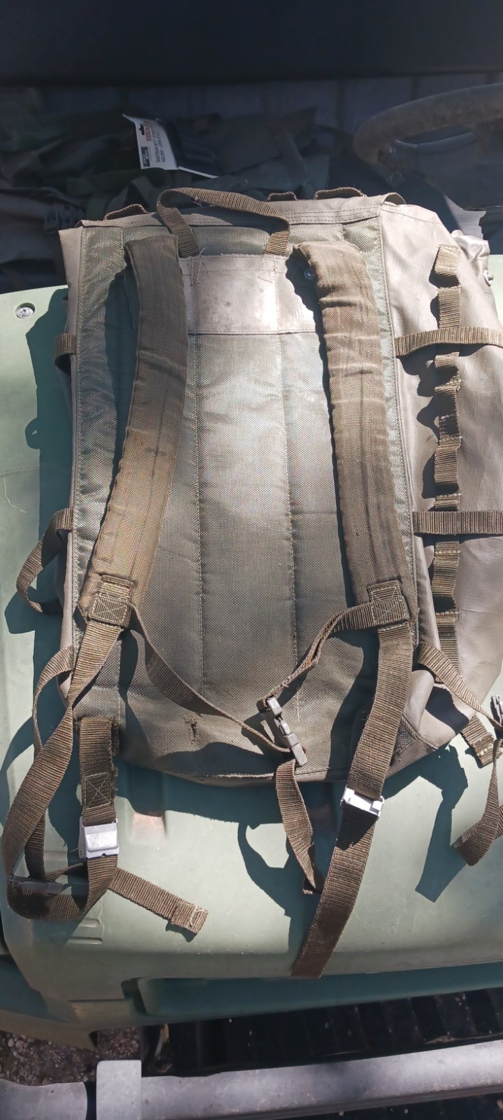Backpack militaria Rucksack. ODG.