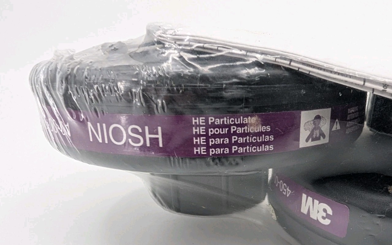 3M High Efficiency Particulate Filter 450-00-01  Cartridge Pack Of 3
