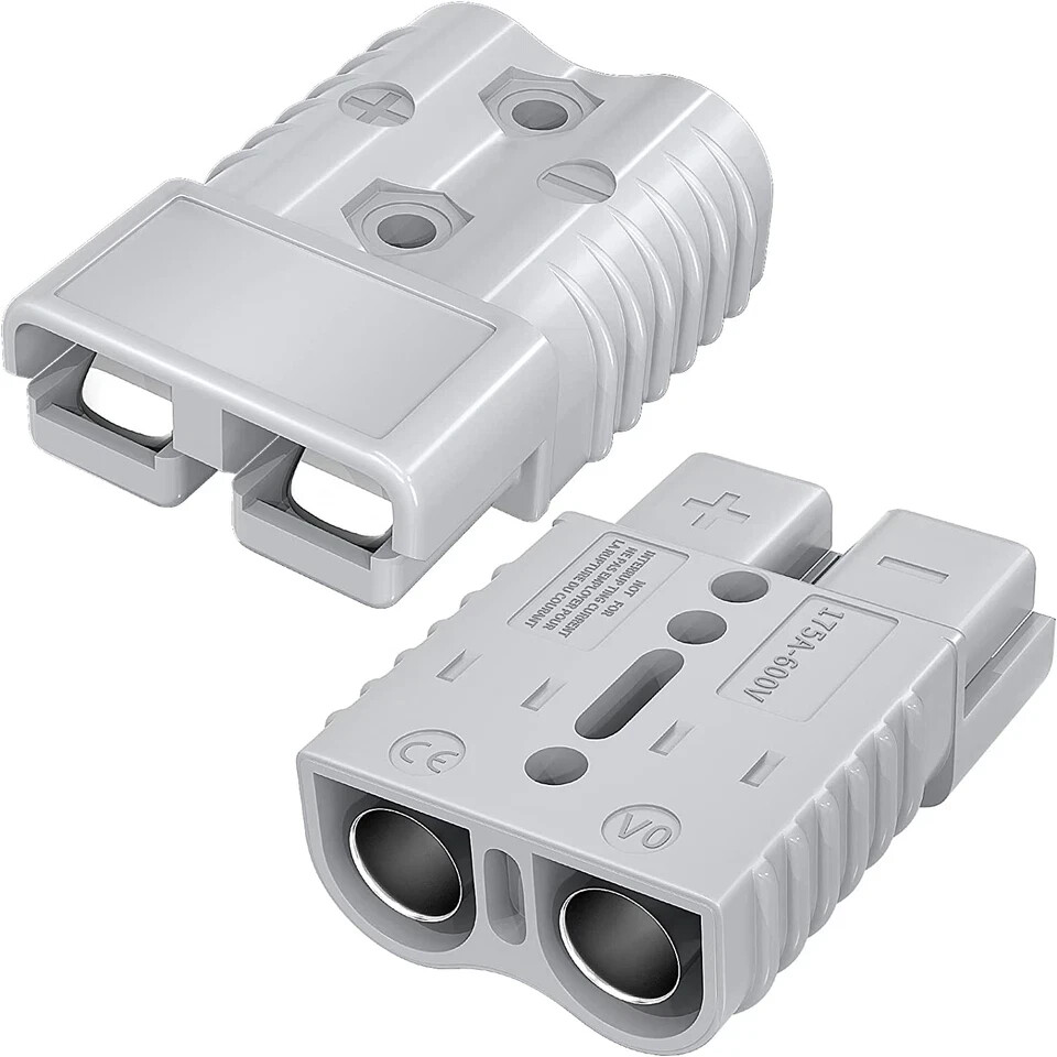 Conector Rapido 175Amp Para Bateria 12V Kit Conector Para Remolque 2 Piezas