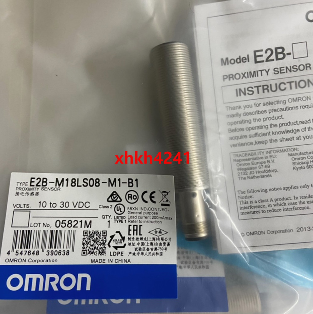 Omron E2B-M18LS08-M1-B1 Proximity Switch Sensor 1X New US Stock Fast Ship