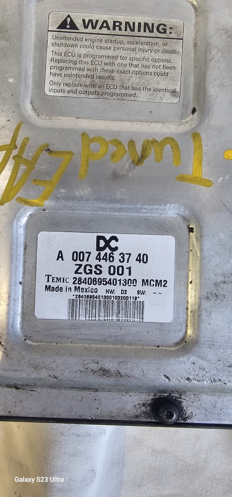 2011 Detroit DD15 Engine ECM Tuned And Deleted