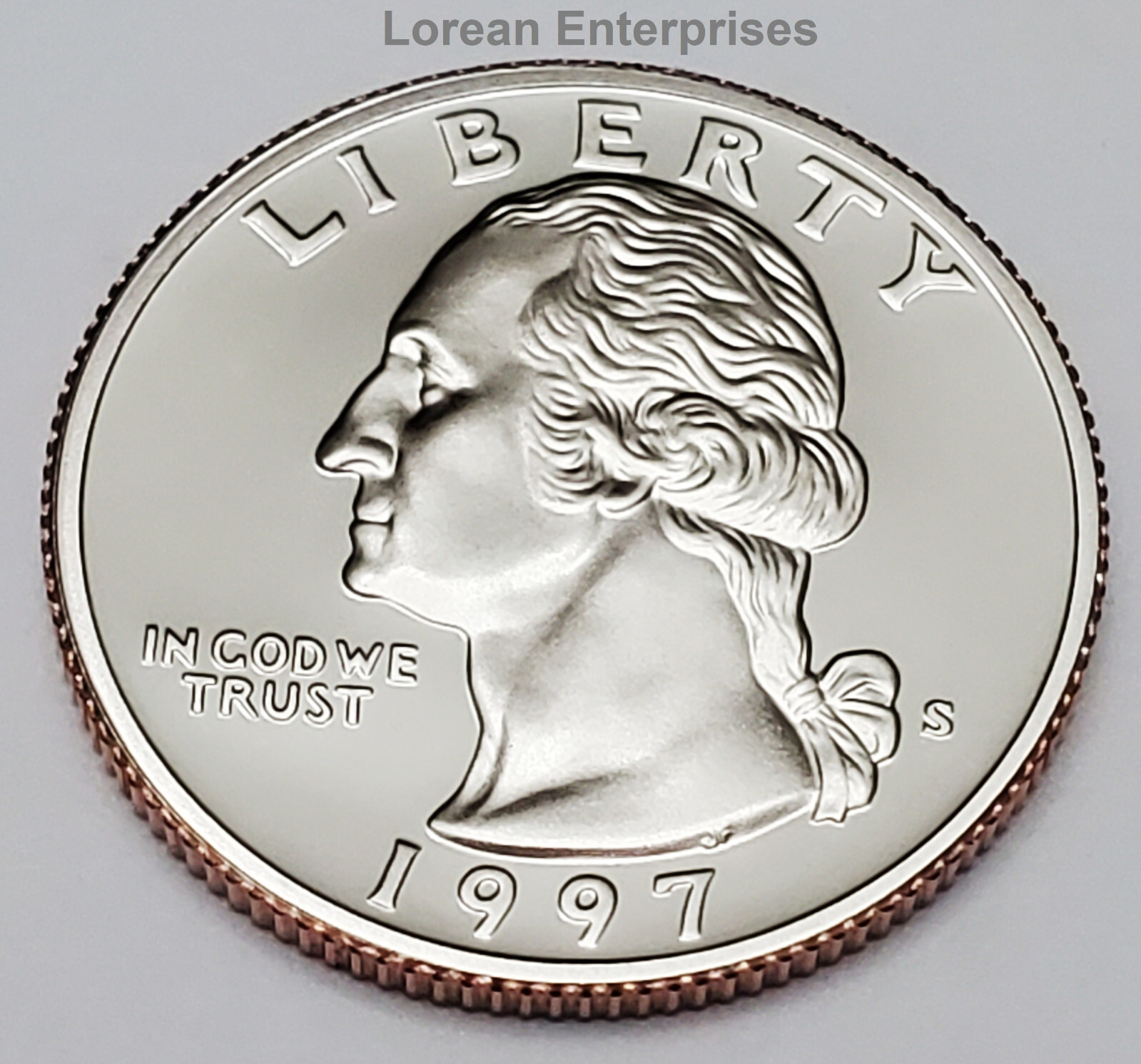 1997 S Washington Quarter CLAD ✼PROOF✼