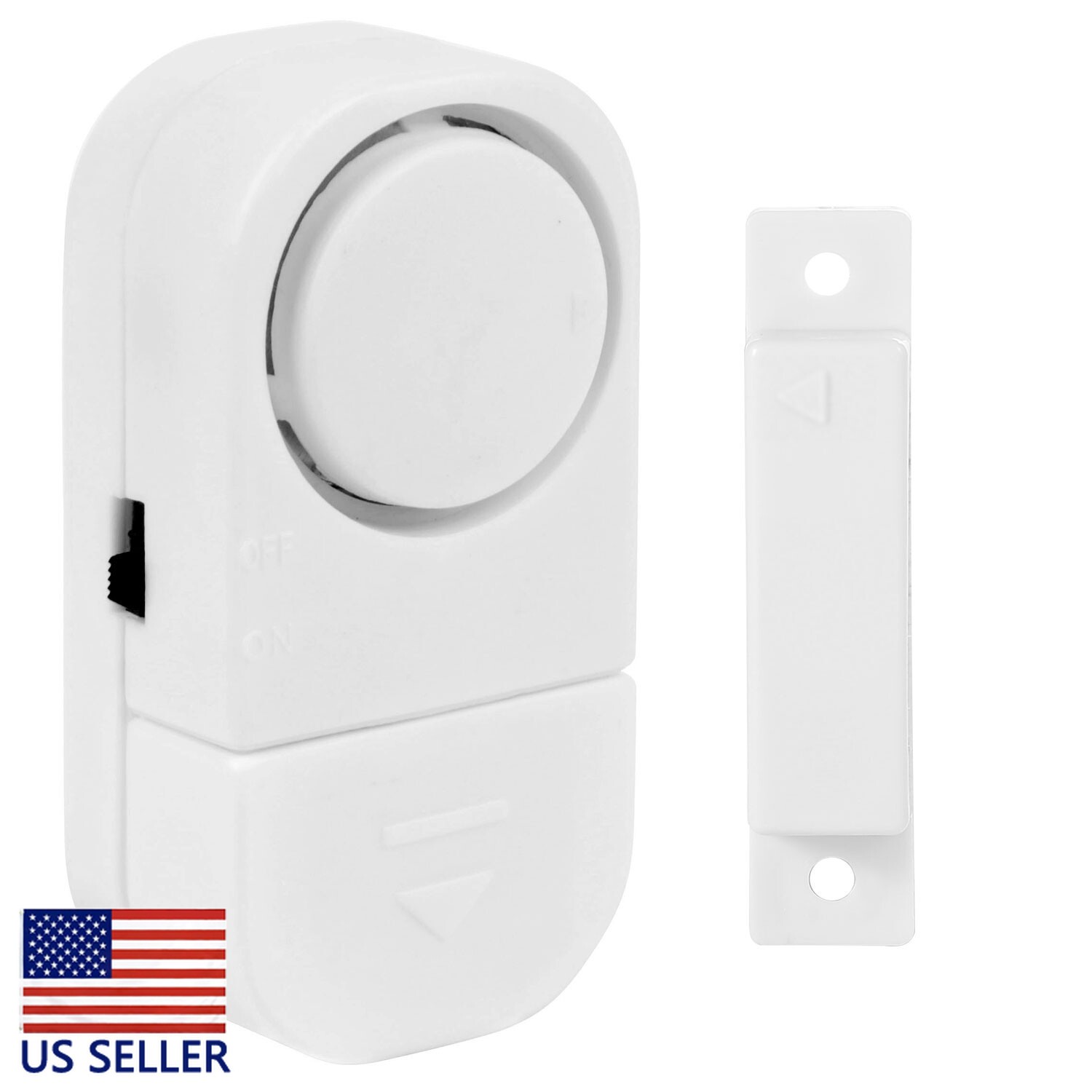 2pcs Wireless Home Window Door Burglar Security Alarm System Magnetic Sensor