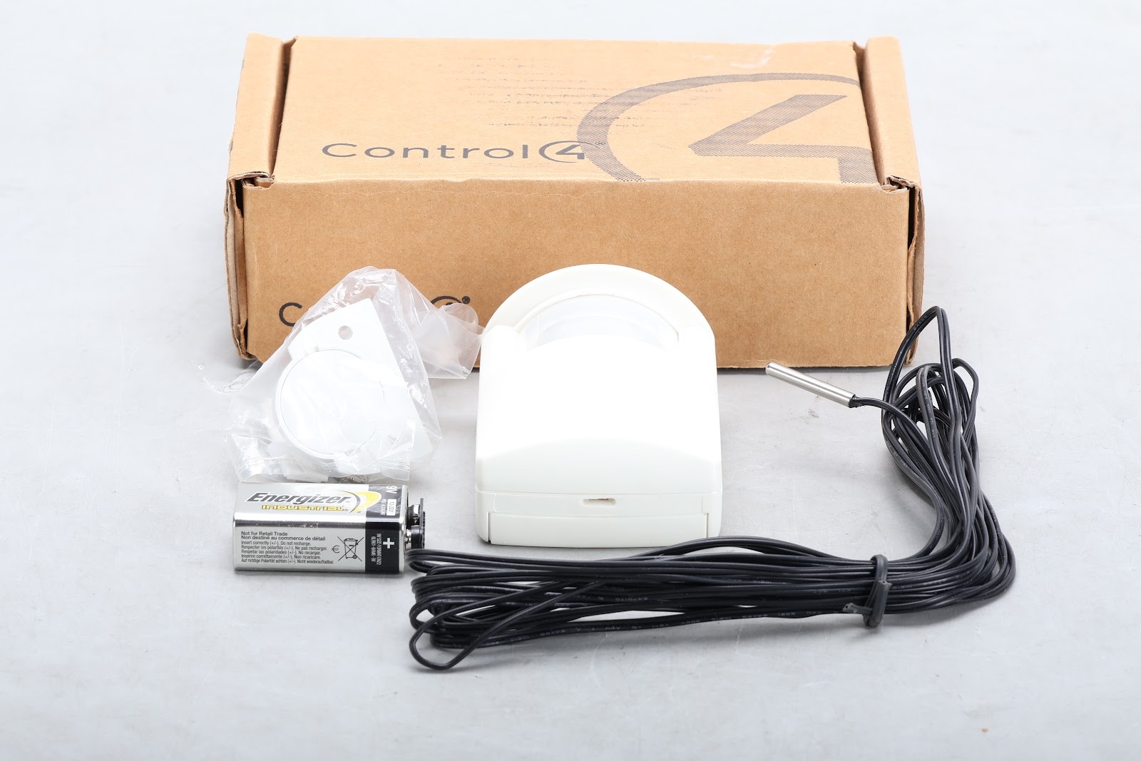 Control4 ZCA-WMS10-2-ZP Wireless Motion Sensor White 876389007868 - NEW