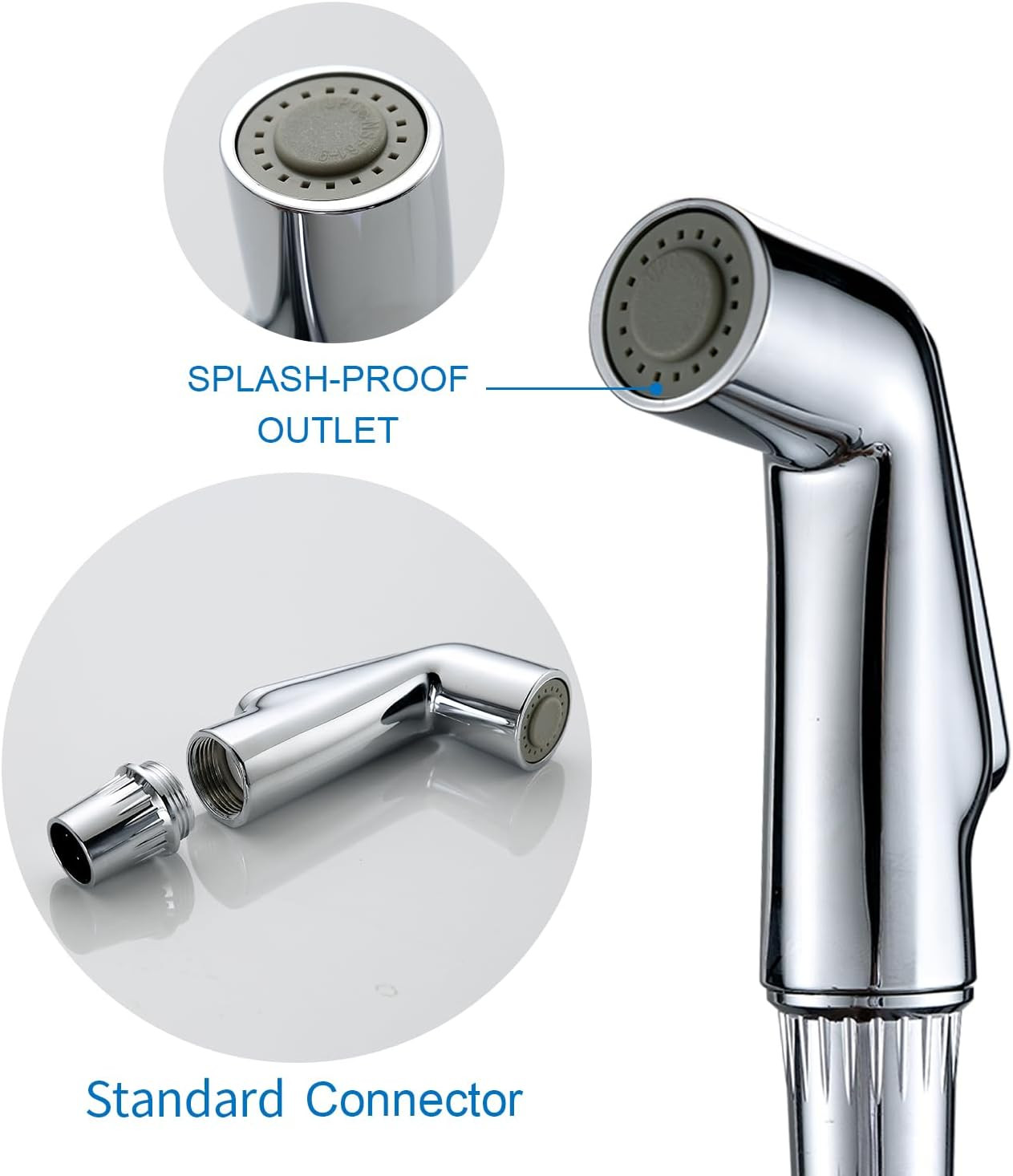 Kitchen Sink Sprayer Replacement Head, Side Spray Attachment for Faucet, Pull Ou