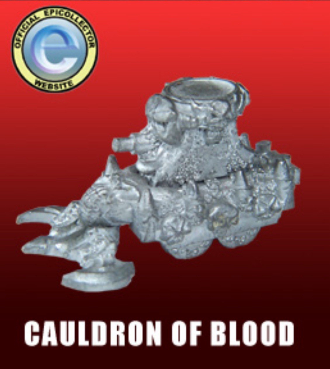Warhammer EPIC 40K - Khorne Cauldron of Blood Daemon Engine (metal) 6mm