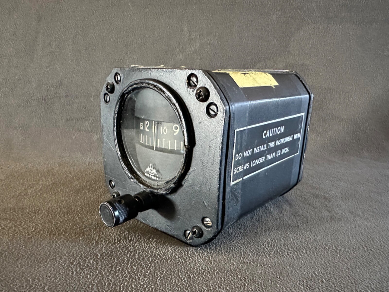 Vintage Garwin Mooney Directional Gyro Indicator 4000A P/N 23-402-02