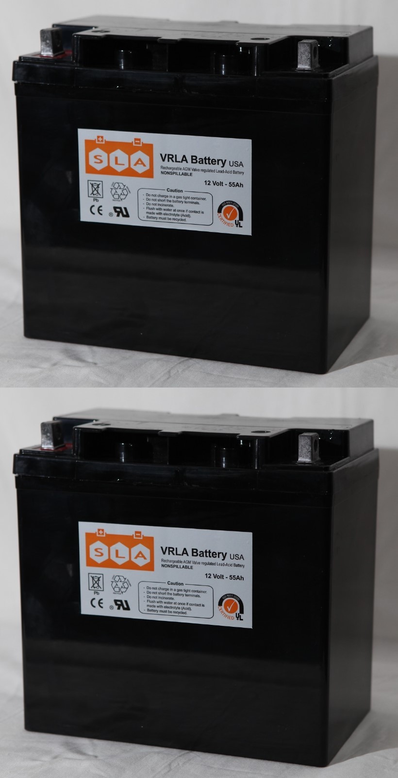 (2 Pack) - 12V 55Ah Jazzy Select 14 XL Jet 1 HD 2 10 12 Power Chair Battery