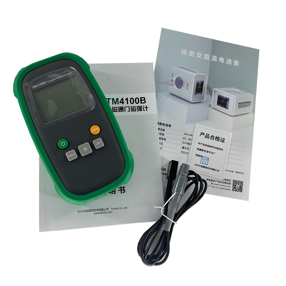 Single Axis Fluxgate Magnetometer USB Interface 0~± 2000μT Accuracy Class 2 ±2%