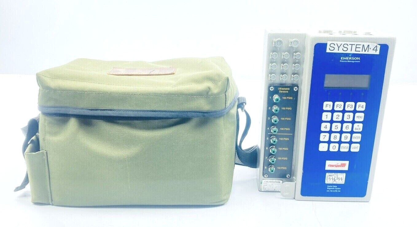 EMERSON FLOWSCANNER 6000 CONTROL VALVE DIAGNOSTIC SYSTEM V-1.00