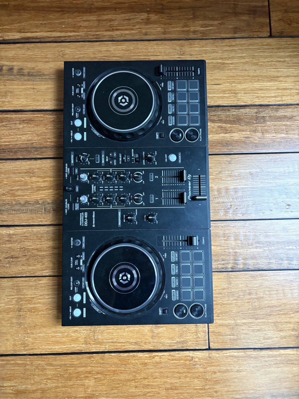 pioneer dj ddj-400 2-deck rekordbox dj controller