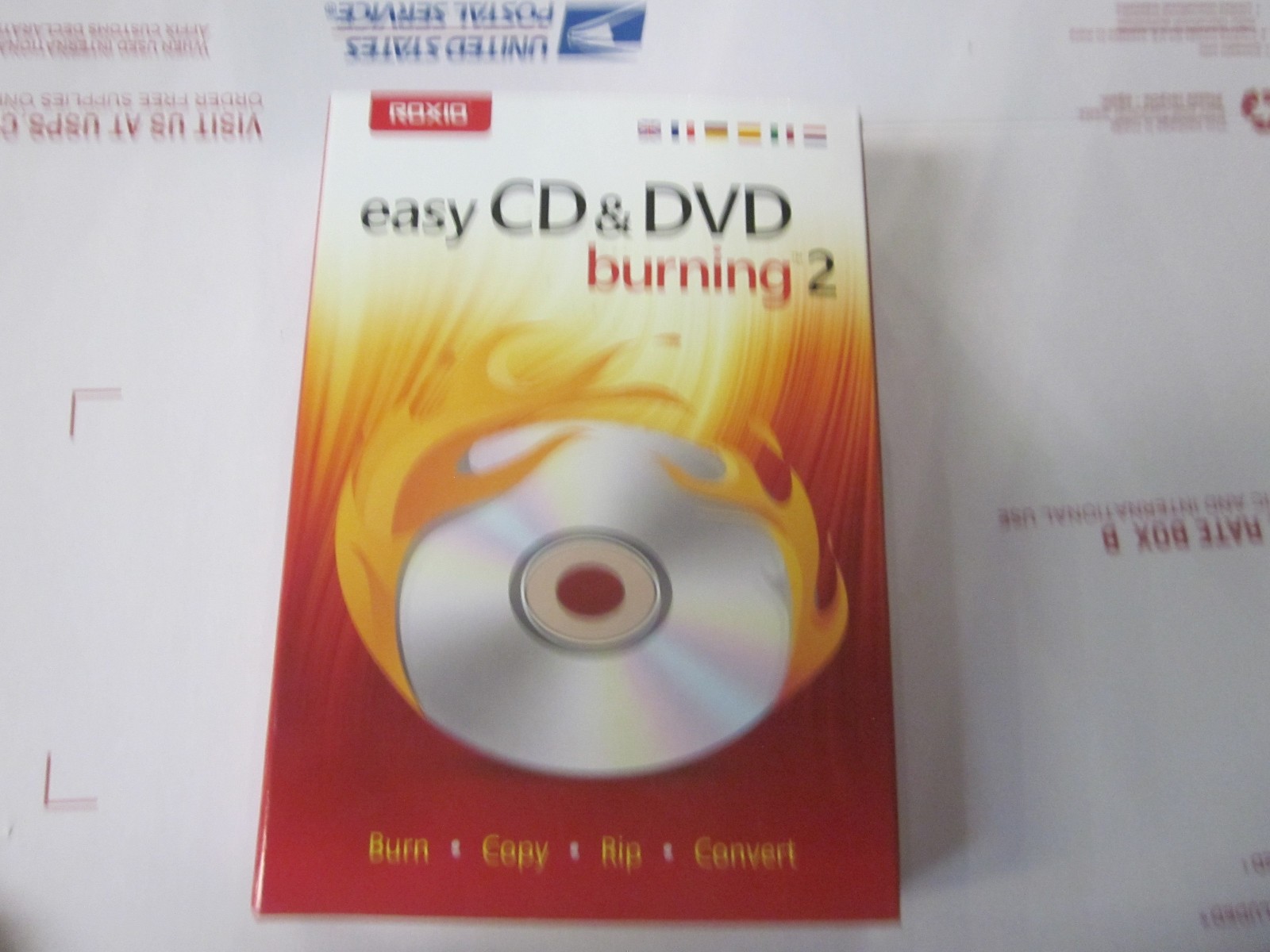 Roxio Easy CD & DVD Burning 2 - Disc Burner & Video Capture Software Brand New