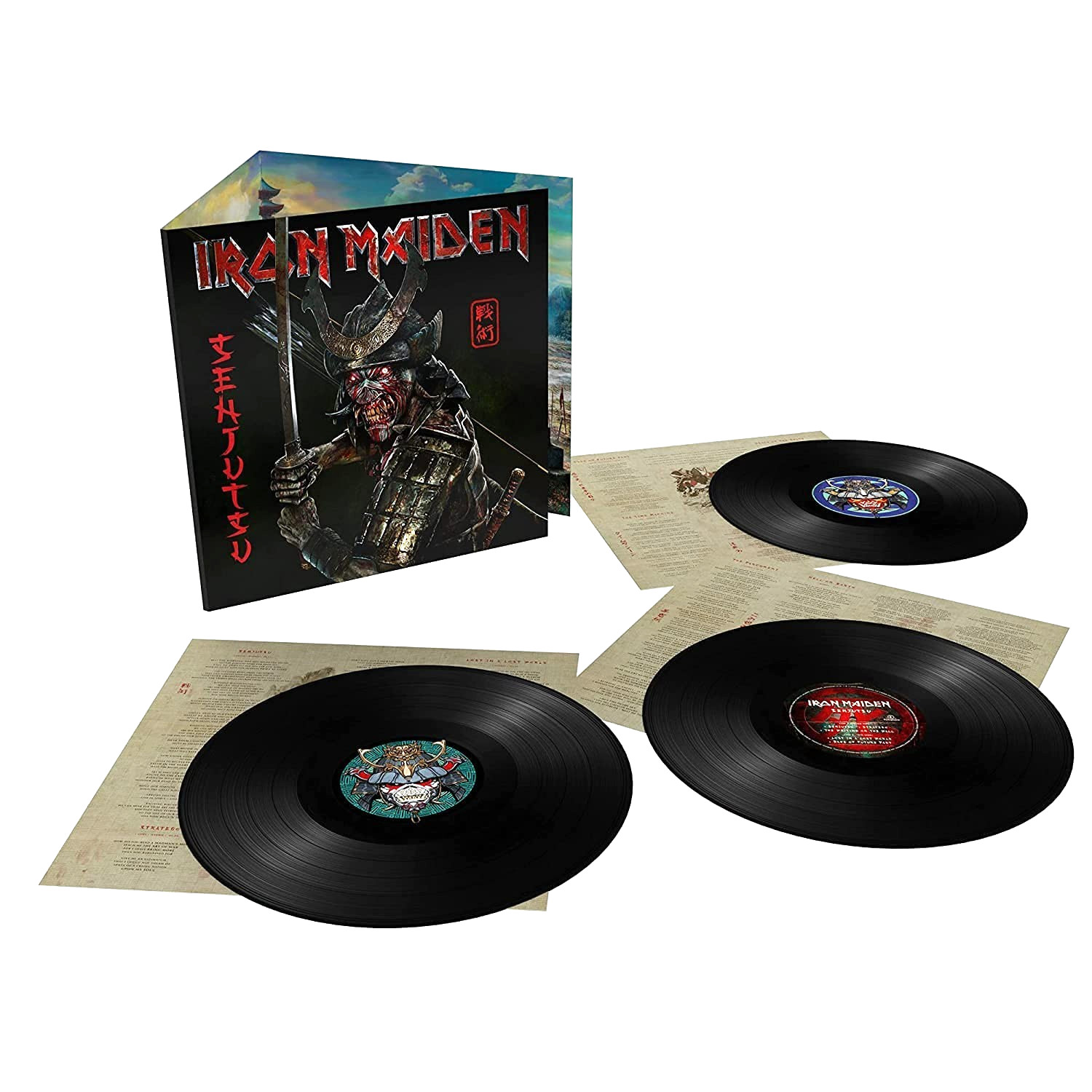 Iron Maiden - Senjutsu 3LP [LP] [Vinyl] NEW