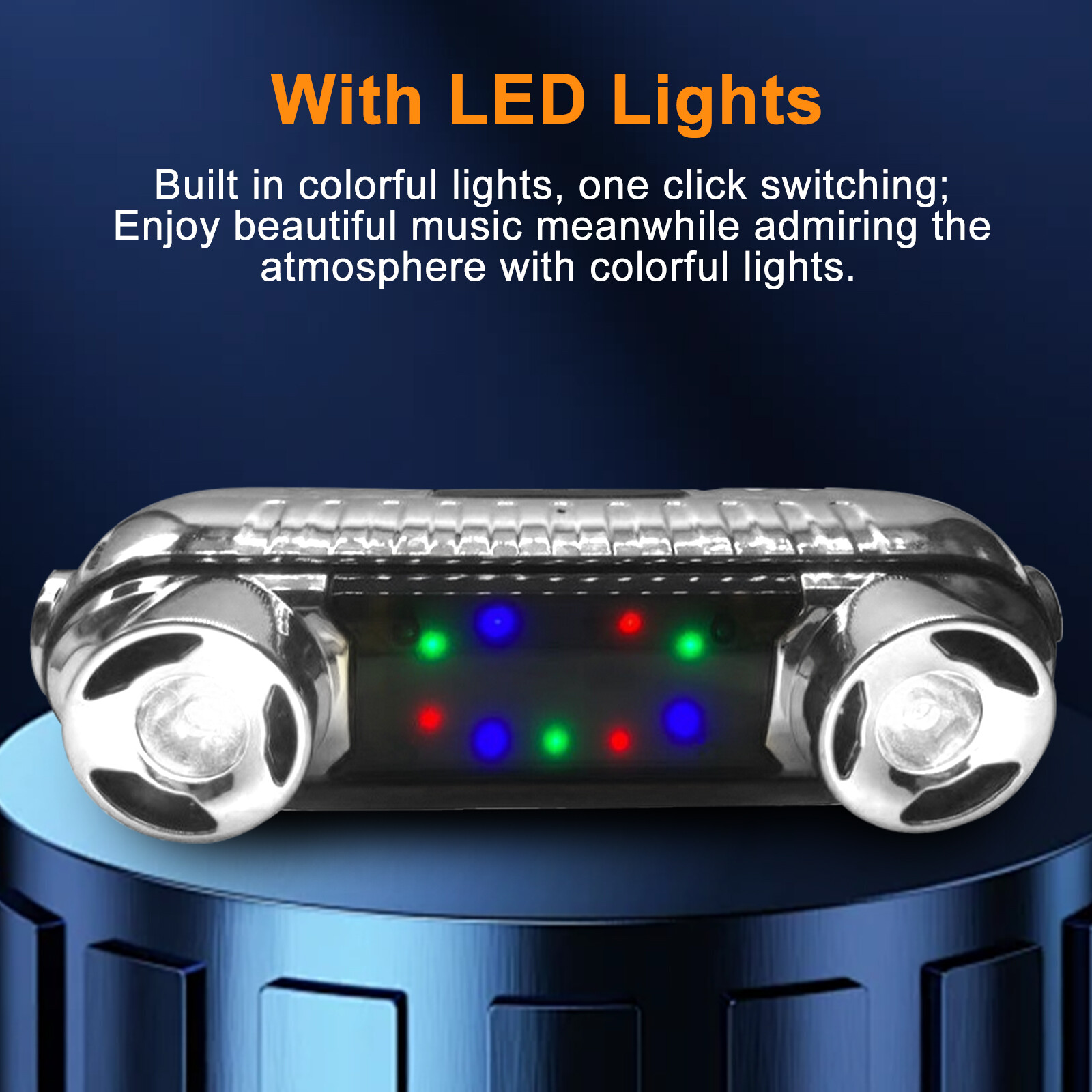 Bluetooth Motorcycle Stereo Speaker Audio MP3 System Radio USB Fit For ATV/UTV