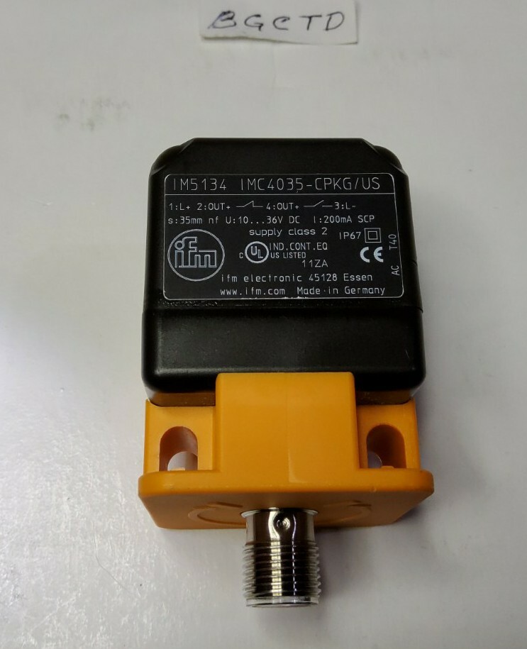 IFM  IMS134  IMC4035-CPKG/US PROXIMITY SENSOR  NEW WITHOUT BOX
