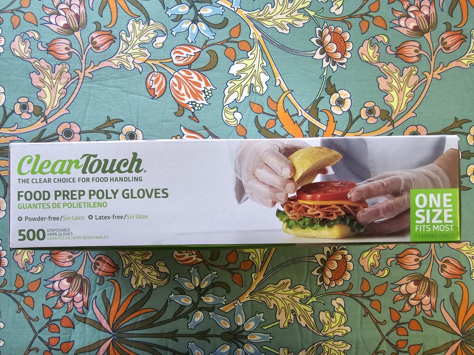 ClearTouch 500 Count Disposable High-density Polyethylene Gloves