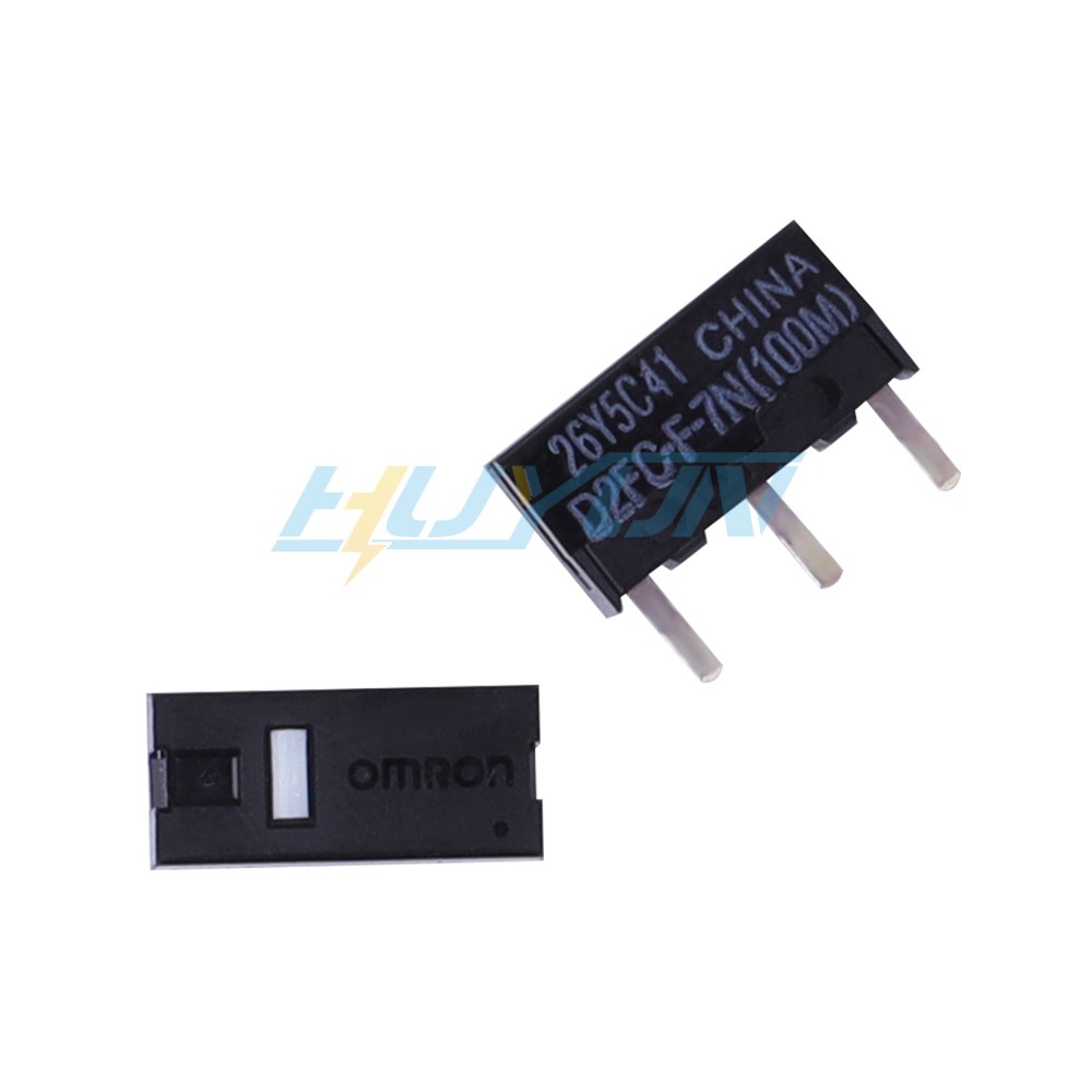 2x Mouse Microswitch OMRON D2FC-F-7N 100M 100 Million Clicks Button Part