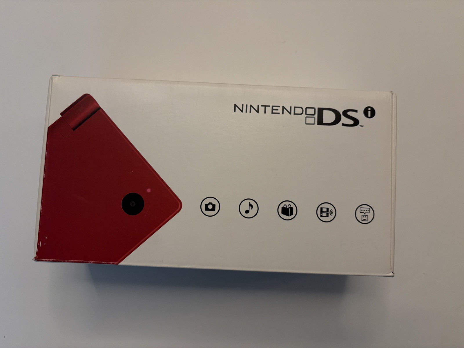 Nintendo DSi Matte Red Handheld Console Brazilian Export Edition RARE