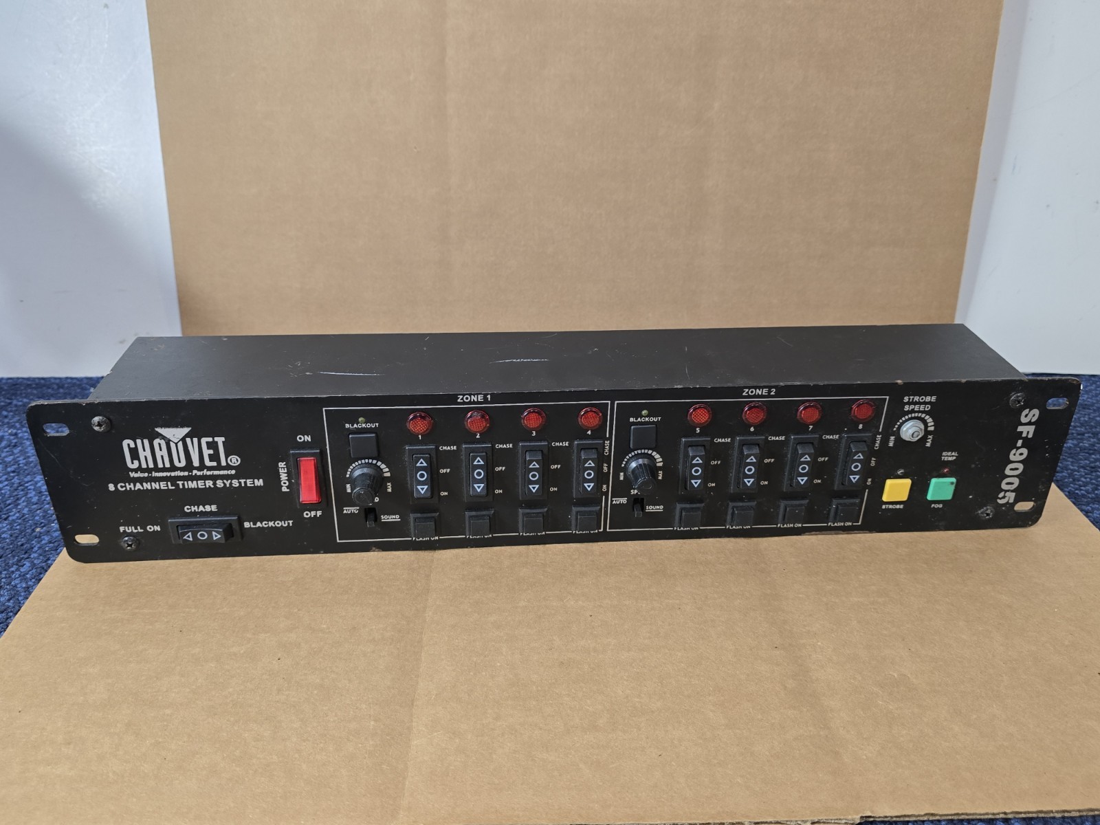 Chauvet SF-9005 DJ Timer System Lighting Controller READ
