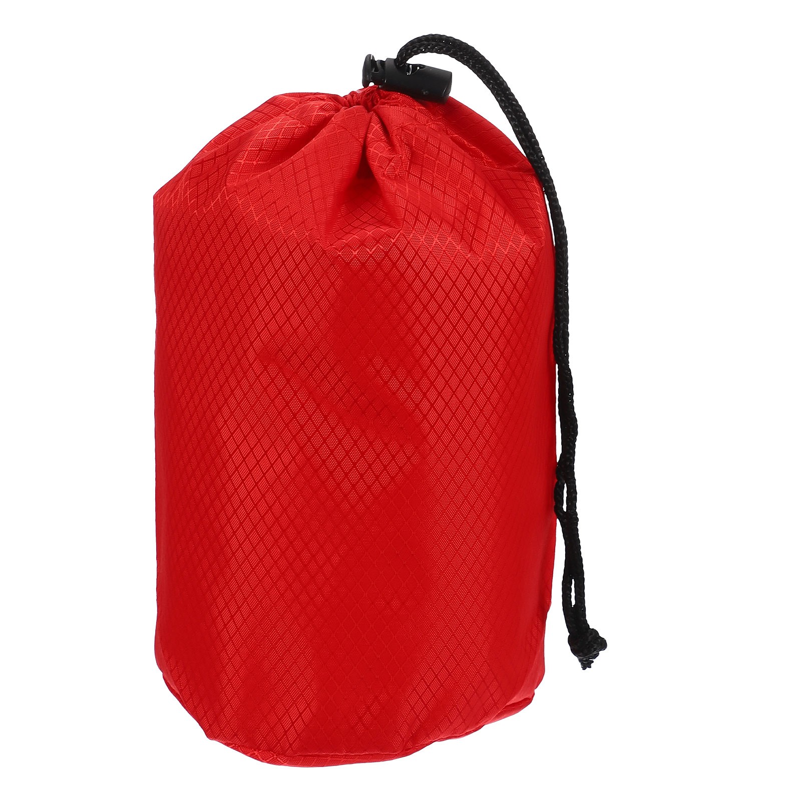 Stuff Sack, Nylon Waterproof Storage Sacks, 4x8Inch (Red)