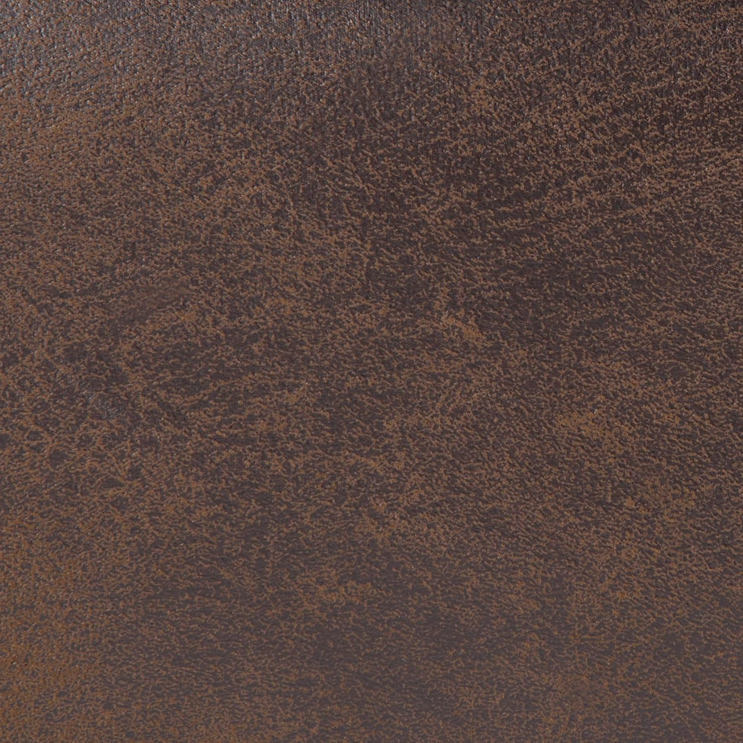 Owen Lift-Top Coffee Table Ottoman in Distressed Chestnut Brown
