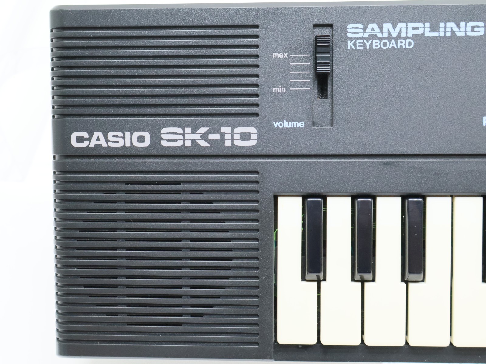 RARE Casio SK-10 Sampling Keyboard 32 Mini-Keys W/Case & Manual - Tested, CLEAN!