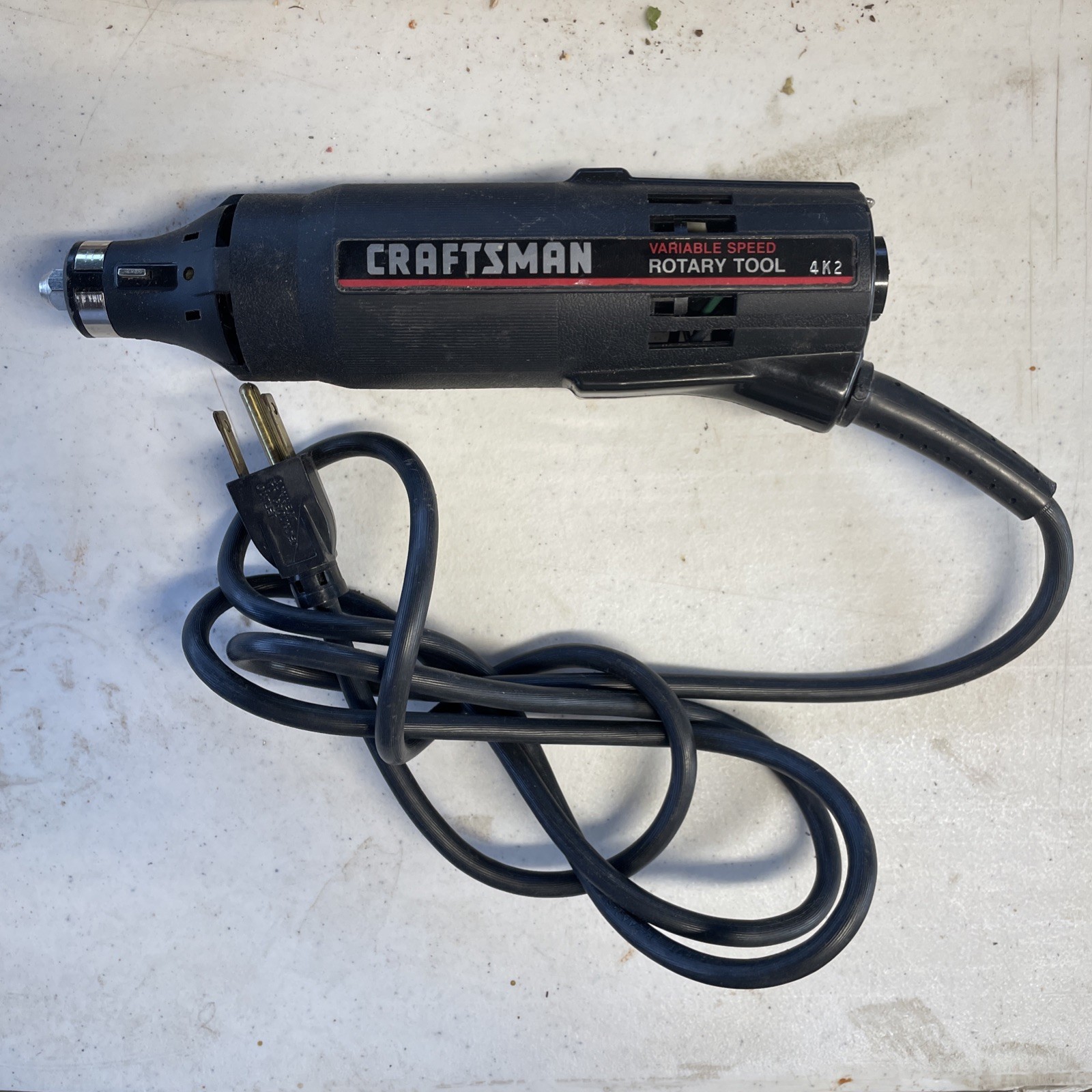 VINTAGE CRAFTSMAN 61000 SINGLE SPEED ROTARY TOOL ELECTRIC TOOL 30,000 RPM