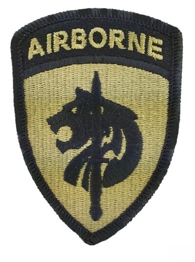 US Army Special Operations Command Africa Airborne OCP HB  Military Patches