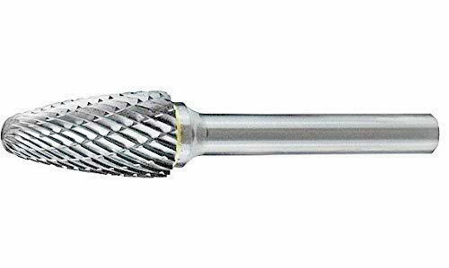 SF-5 CARBIDE BURR 1/4 shank -  DOUBLE CUT - TREE SHAPE RADIUS   FREE SHIP
