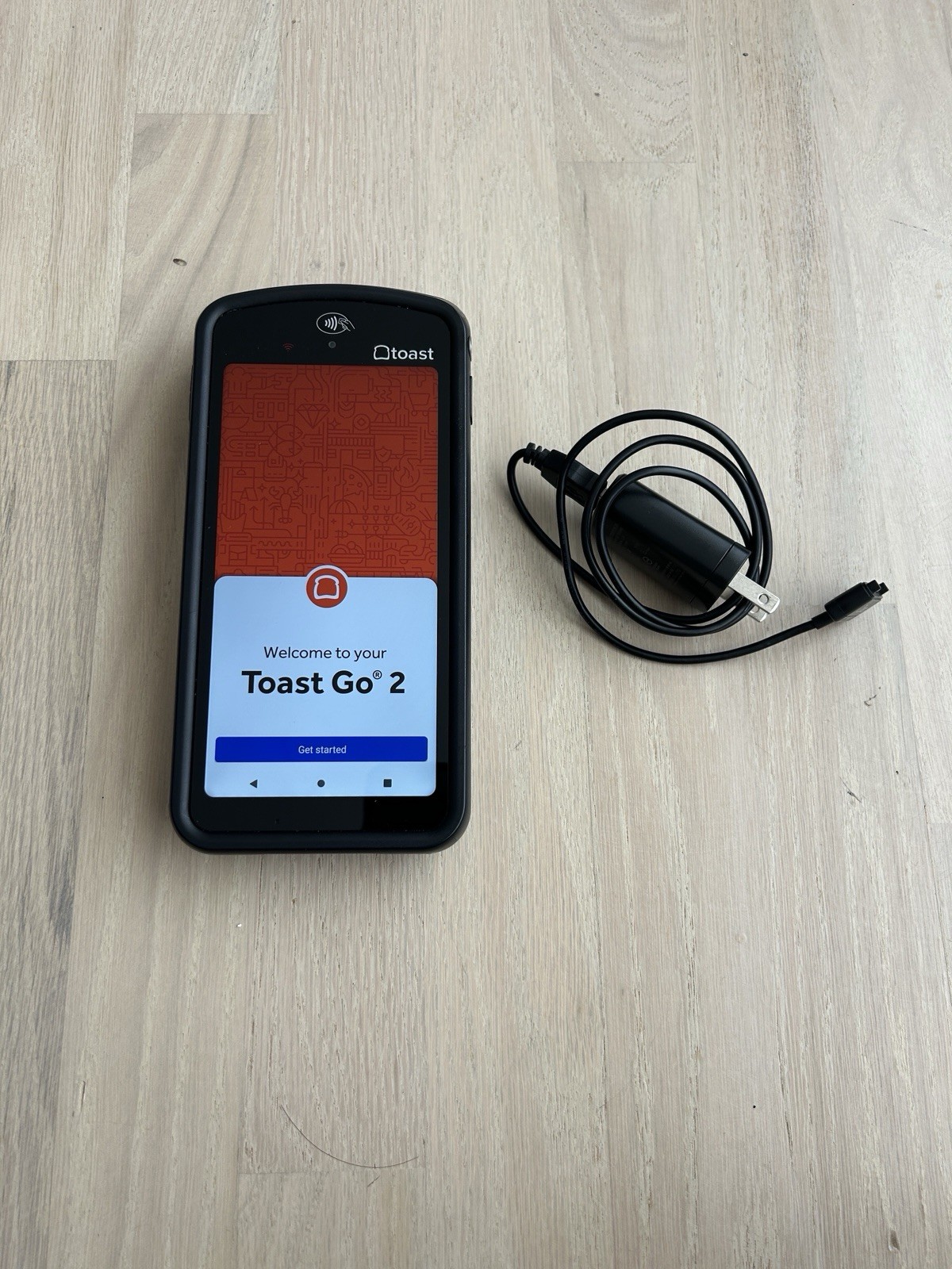 Toast Go 2 TG200 POS Handheld Tablet Mobile Computer Device + Charger #3