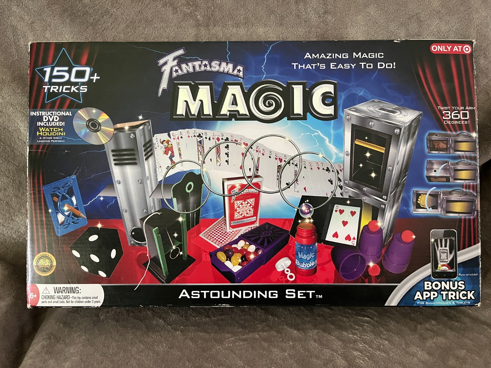 OPEN BOX Fantasma Magic Astounding Set 150+ Magic Tricks Kids Toys Magician