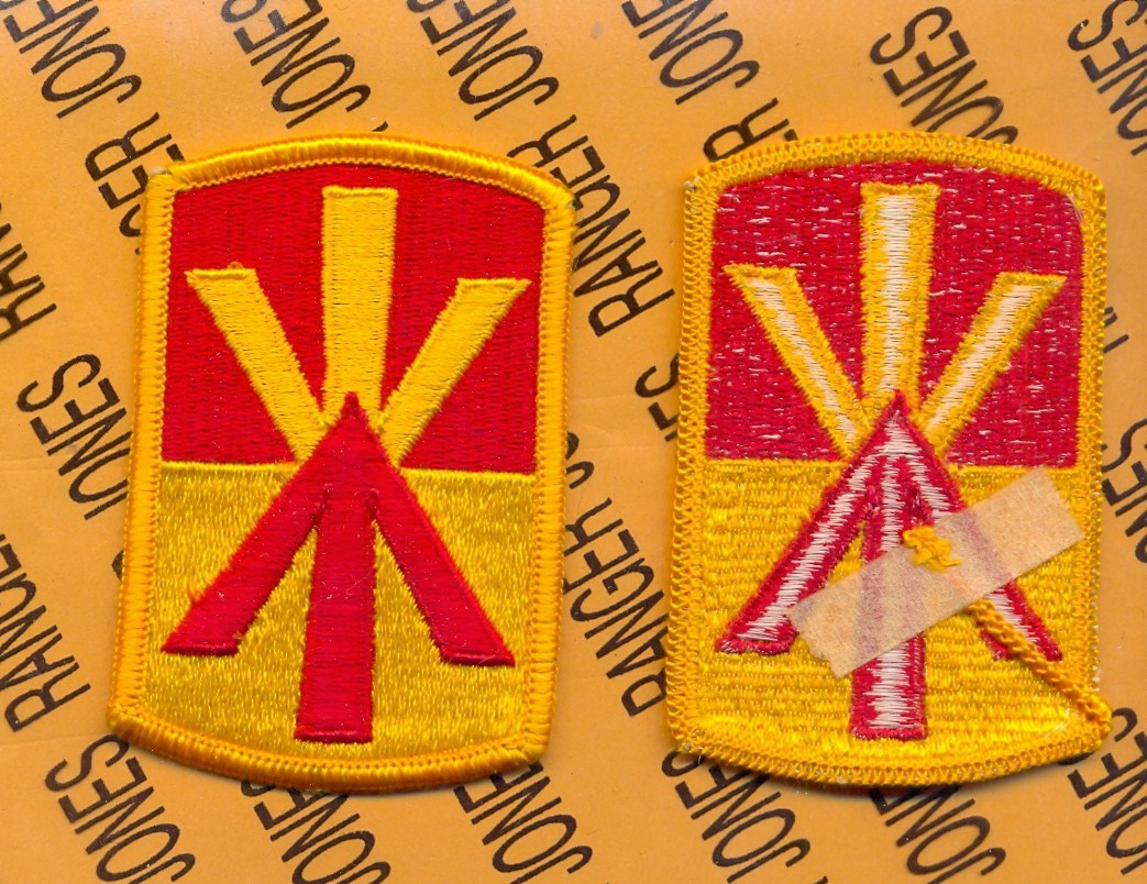 11th ADA Air Defense Artillery Brigade Dress uniform 3" patch