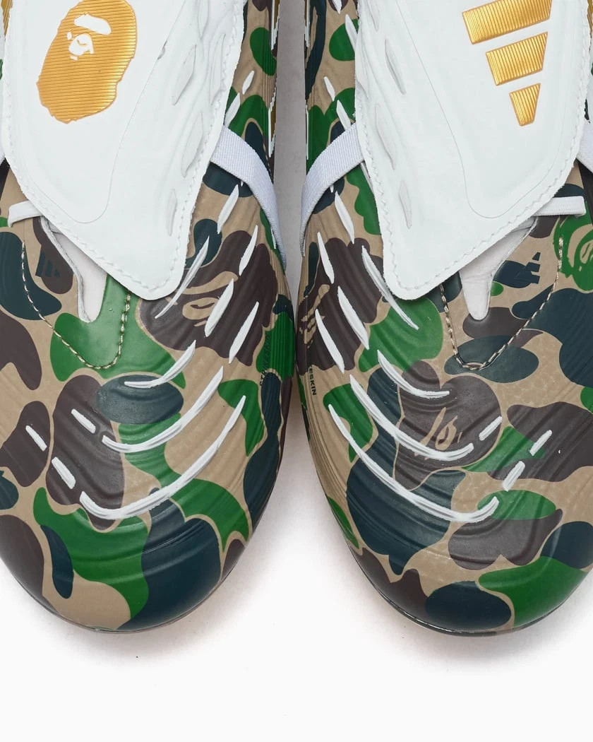 A BATHING APE x adidas Predator Elite FG Hemp Gold Metallic JS3104 Men's US4-14