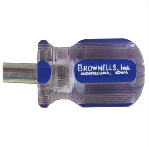 Brownells Magna-Tip Stubby Handle Gunsmith Screwdriver Handle Compact Grip