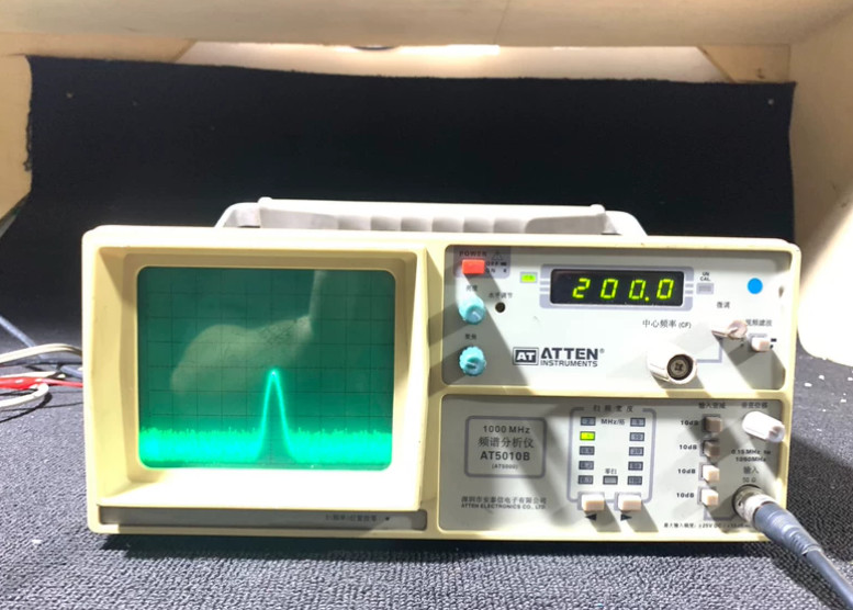 1PCS USED ATTEN AT5010B spectrum analyzer, in good working condition*jrc