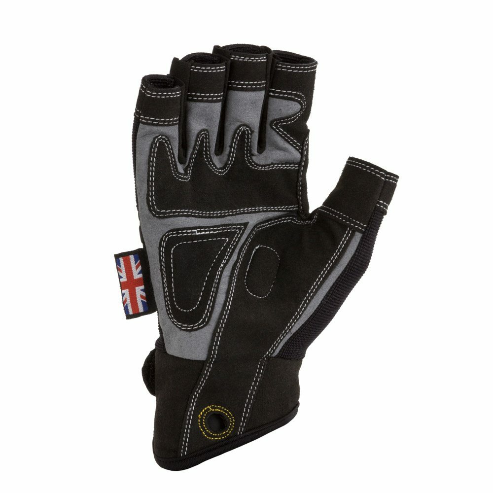 New Dirty Rigger Comfort Fit Fingerless Rigger Glove (V1.6) Large Size Gloves