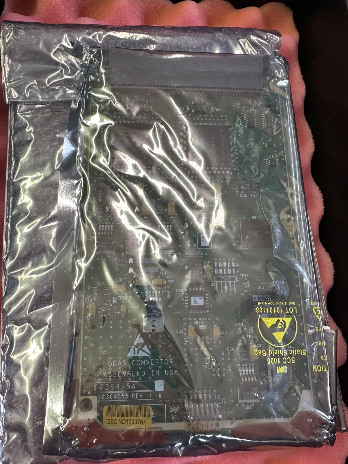 GE Healthcare 16 Slice GDAS converter Card/Board Part # 2364354