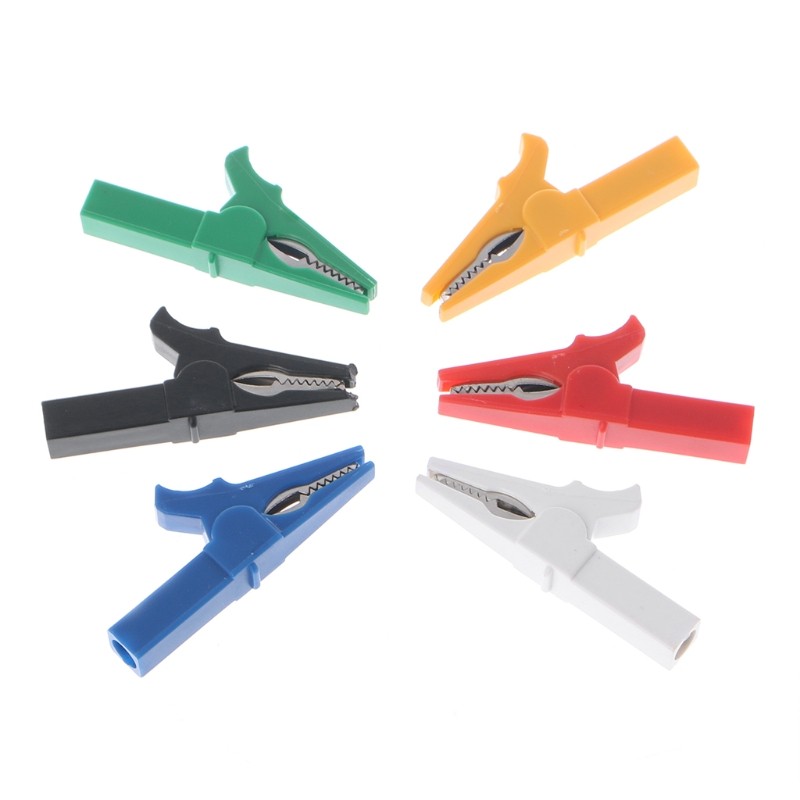 6pcs Alligator Clip Tapping Clips Alligator Clips Alligator Clip Set Measuring Clip