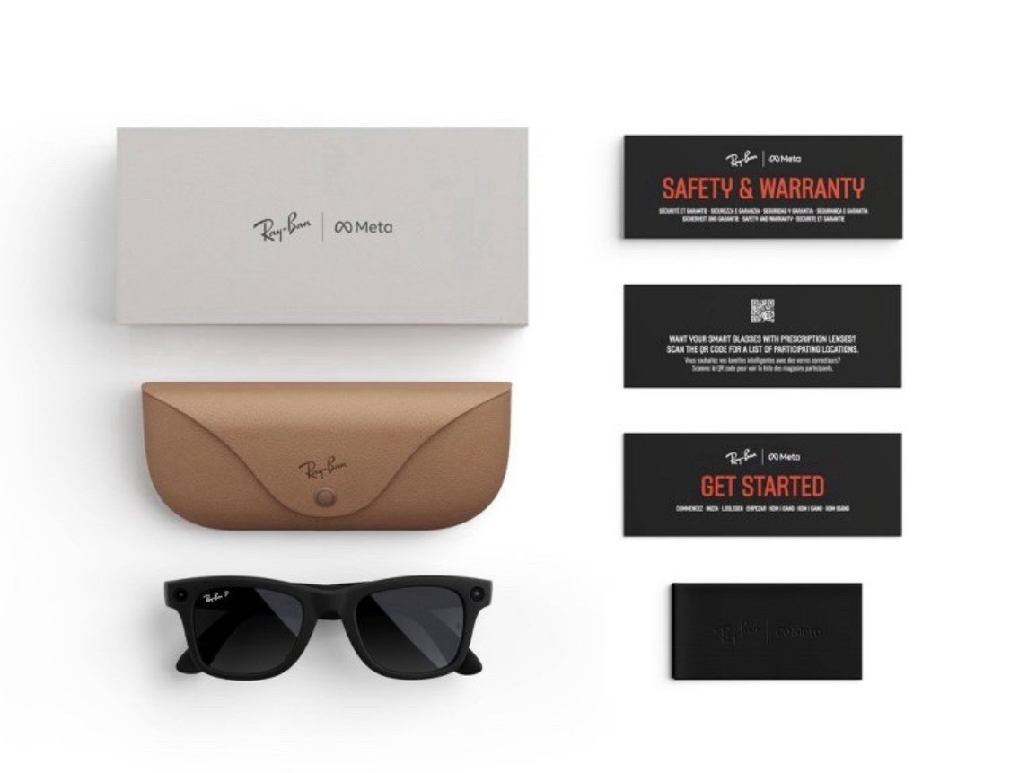 Ray-Ban Meta Wayfarer Smart Glasses Original Box for Ray-Ban Meta Wayfarer